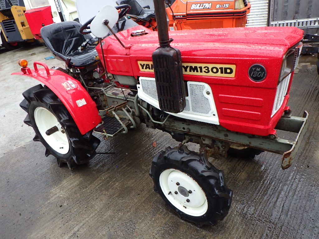 Yanmar YM-1301 – 538 heures – Micro Tracteur Compact avec Moteur Diesel