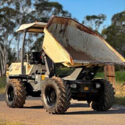Terex ta6s transporteur tout-terrain articulé 6 tonnes 2014 dumper camion benne de chantier