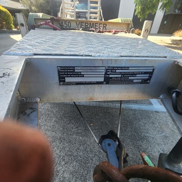 Vermeer S450TX Mini Chargeur & Remorque - Image 8