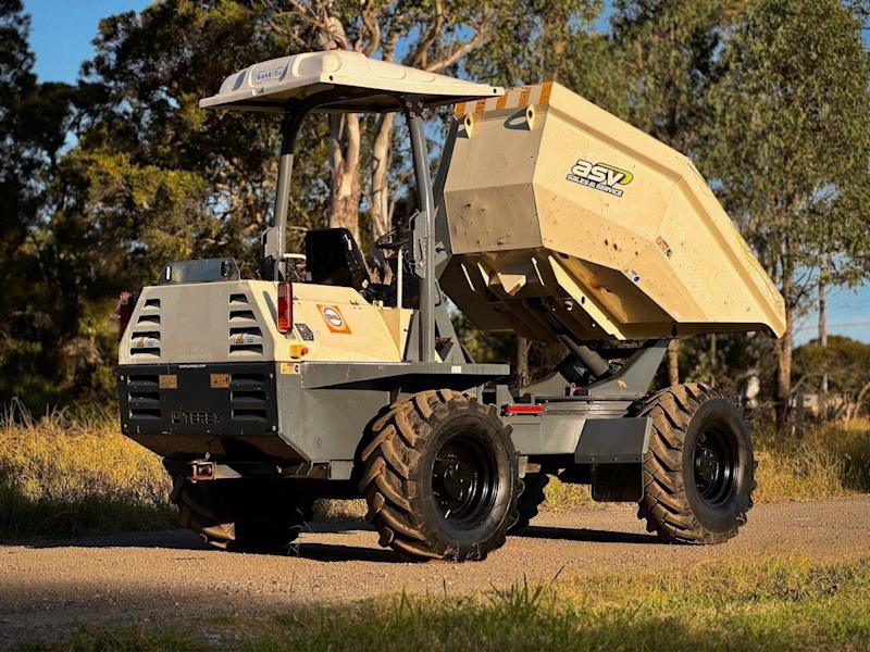 Terex ta6s transporteur tout-terrain articulé 6 tonnes 2014 dumper camion benne de chantier – Image 2