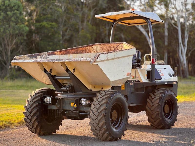 Terex ta6s transporteur tout-terrain articulé 6 tonnes 2014 dumper camion benne de chantier – Image 3