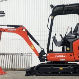 Mini pelle Kubota KX018-4 2023 – Compacte, puissante et confortable