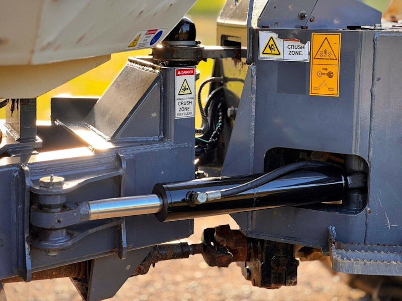 Terex ta6s transporteur tout-terrain articulé 6 tonnes 2014 dumper camion benne de chantier – Image 12