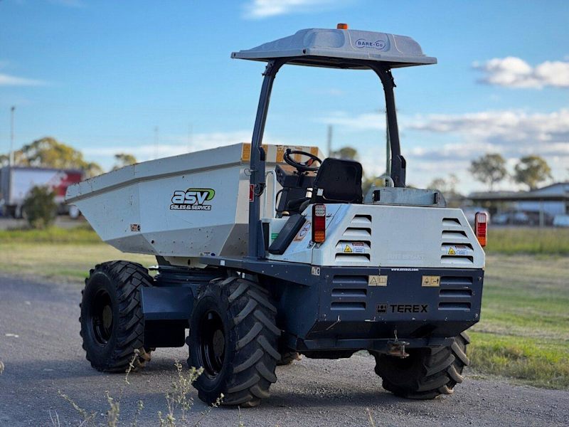 Terex ta6s transporteur tout-terrain articulé 6 tonnes 2014 dumper camion benne de chantier – Image 7