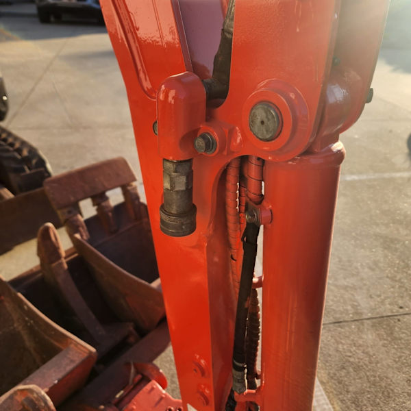 Mini Pelle Kubota U17-3 avec Remorque de Chantier en Aluminium – Image 7