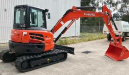 
										Mini Pelle Kubota U55-4 5,5 tonnes full									