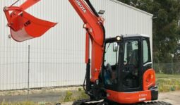 
										Mini Pelle Kubota U55-4 5,5 tonnes full									