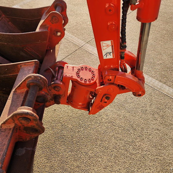 Mini Pelle Kubota U17-3 avec Remorque de Chantier en Aluminium – Image 9