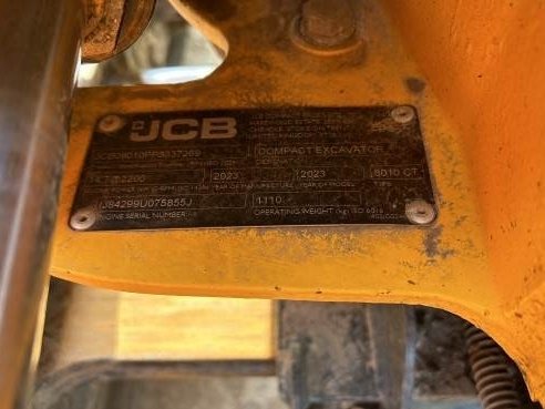 Mini pelle JCB 8010 CT 2023 – Compacte, performante et prête à l’emploi – Image 5
