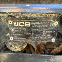 Mini pelle JCB 8026 2019 – Compacte, polyvalente et bien équipée