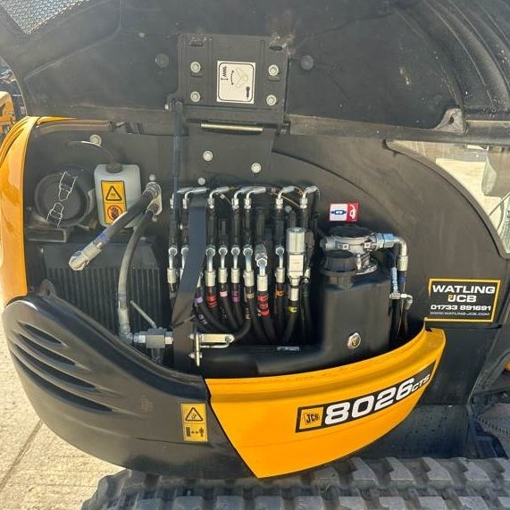 Mini pelle JCB 8026 2019 – Compacte, polyvalente et bien équipée - Image 3