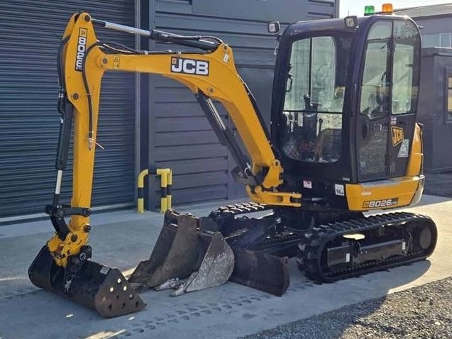 Mini pelle JCB 8026 2019 – Compacte, polyvalente et bien équipée - Image 4