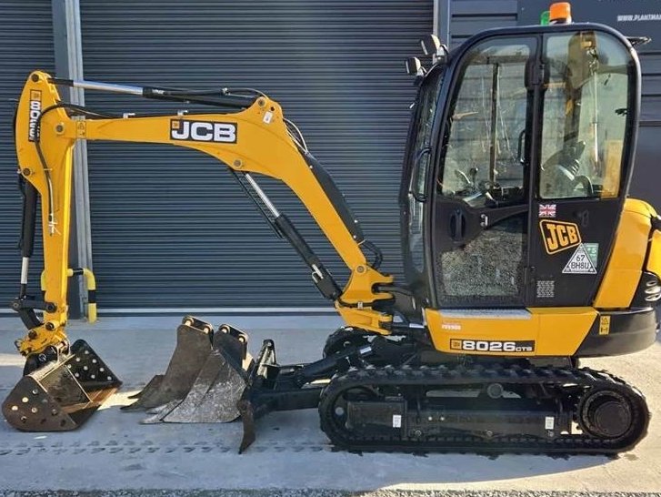 Mini pelle JCB 8026 2019 – Compacte, polyvalente et bien équipée - Image 7