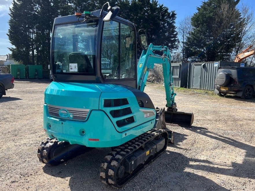 Mini pelle Kobelco SK 26 1E 2023 – Mini pelle 2,6 tonnes avec attache rapide hydraulique – Image 7