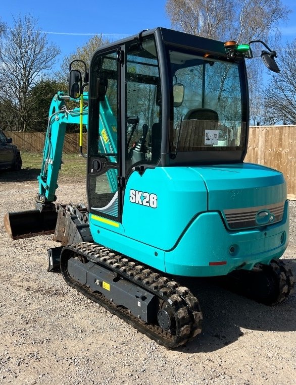 Mini pelle Kobelco SK 26 1E 2023 – Mini pelle 2,6 tonnes avec attache rapide hydraulique – Image 14
