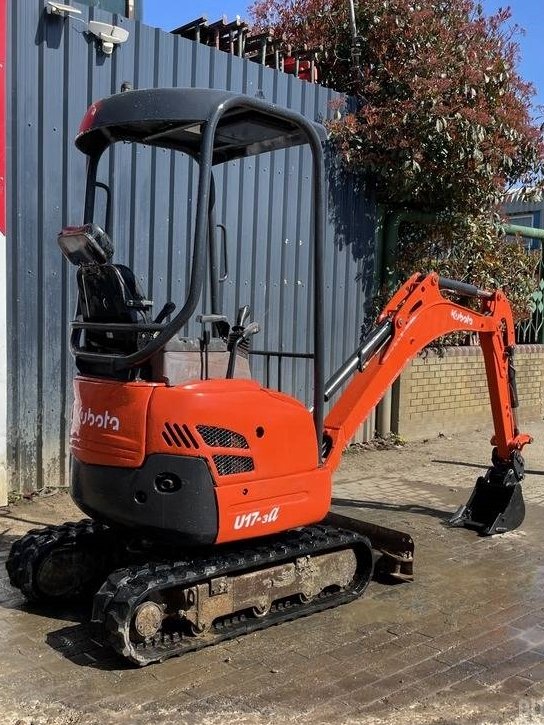 Mini pelle Kubota U 17-3 2016 – Compacte, puissante et bien équipée
