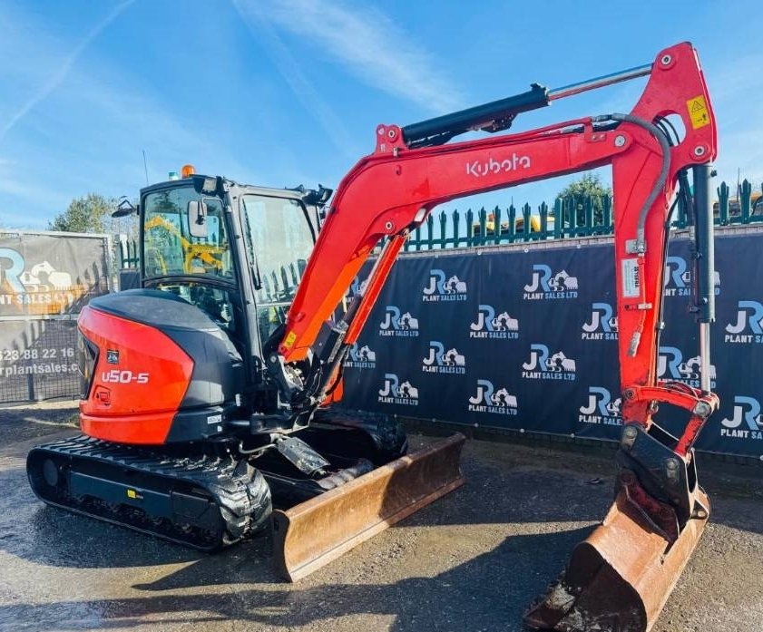 Mini pelle Kubota U50-5 2022 – Compacte et performante pour vos chantiers – Image 2