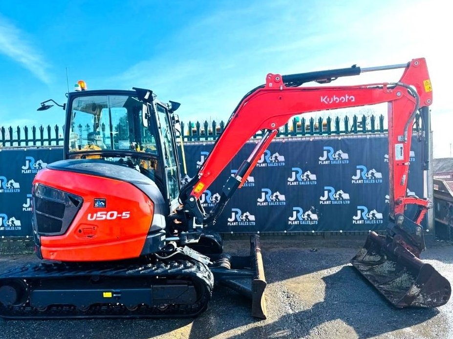 Mini pelle Kubota U50-5 2022 – Compacte et performante pour vos chantiers – Image 6