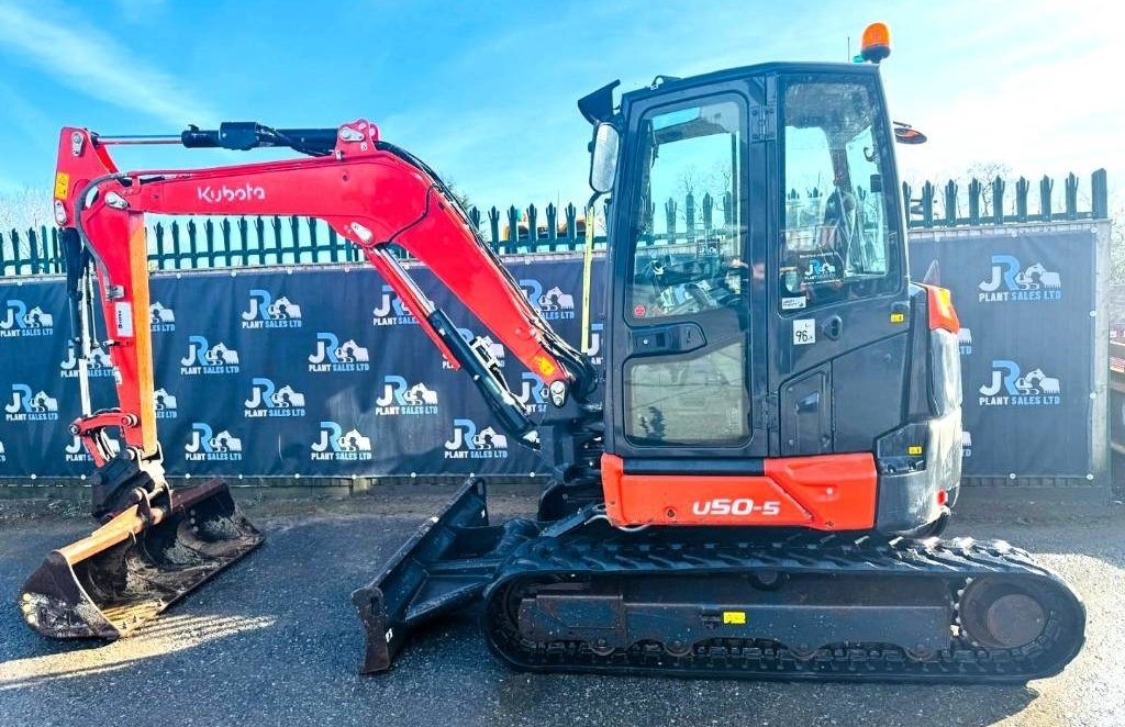 Mini pelle Kubota U50-5 2022 – Compacte et performante pour vos chantiers – Image 11